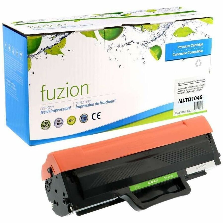 fuzion Compatible Toner for Samsung MLT-D104S - Black