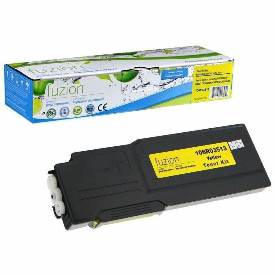 fuzion Compatible Toner for Xerox 106R03513 - Yellow