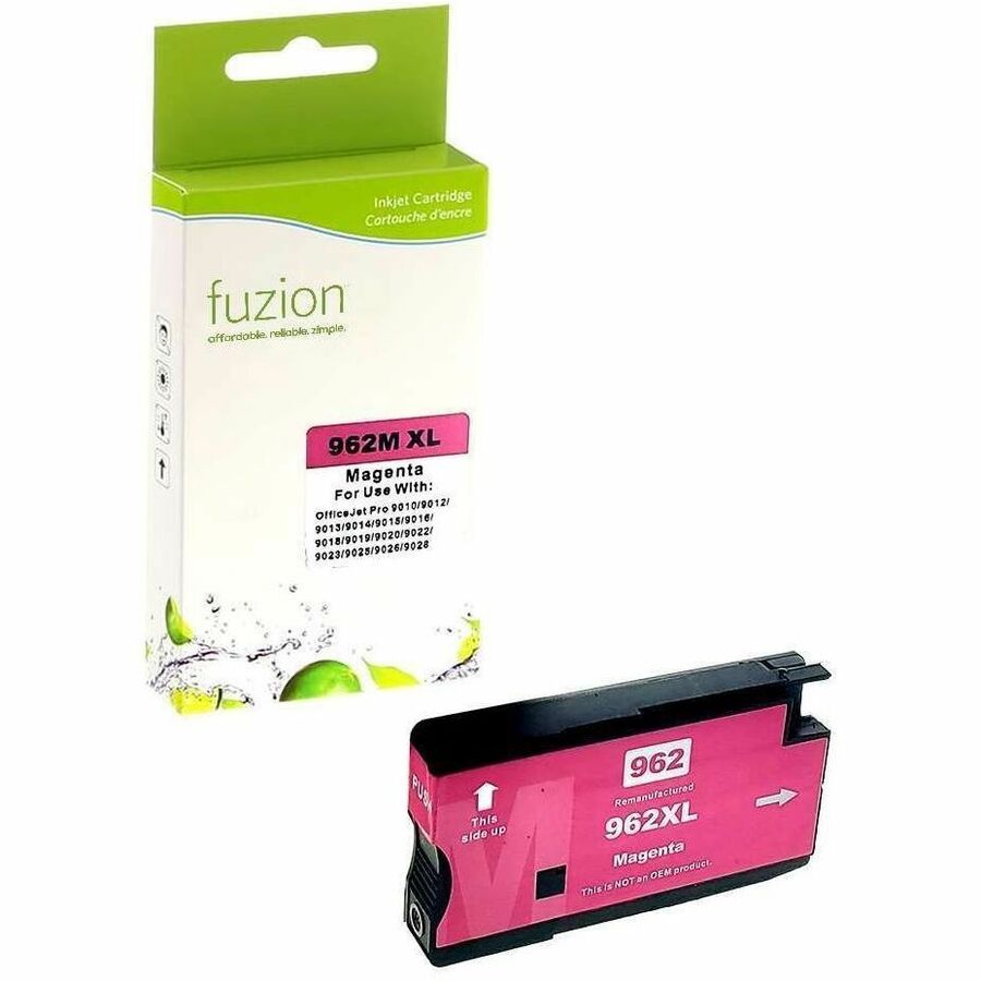 fuzion Remanufactured HY Inkjet for HP #962XL - Magenta