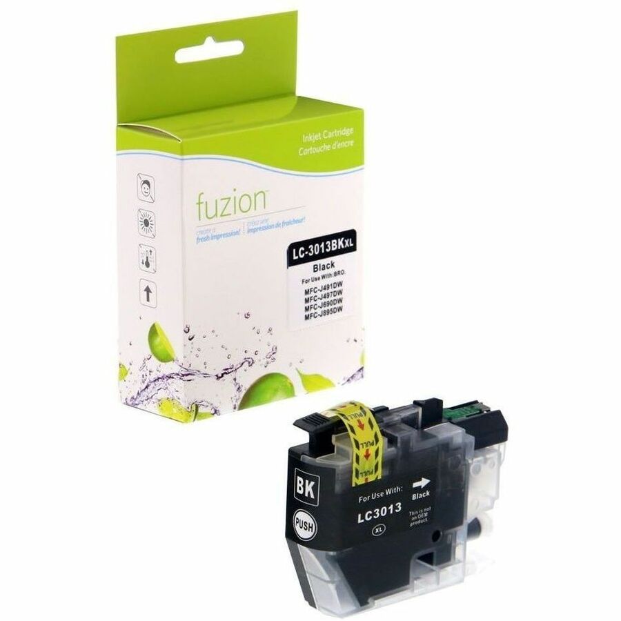 fuzion Compatible Inkjet for Brother LC3013BK - Black