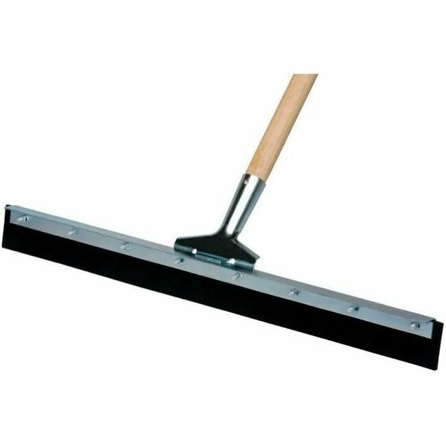 M2 Professional 24" Industrial Straight Floor Squeegee with 54" Tapered Handle
