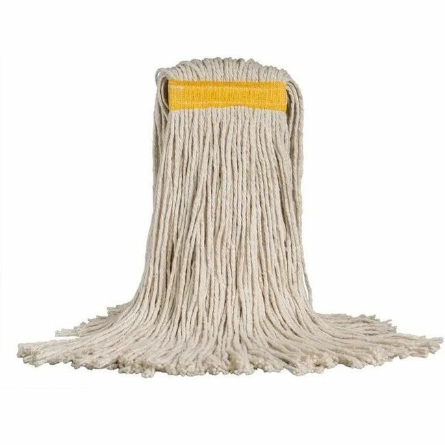 M2 Professional Cotton-Pro Cut End Wet Mop - Narrow Band - Bagged - 24 oz