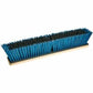 M2 Professional 24" / 60 cm - Side Clipped Medium Blue/Black with HD Black Handle - 54"/137 cm - PB-630-BB24