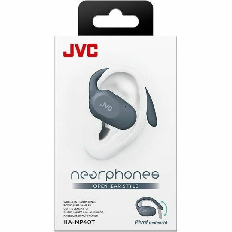JVC HA-NP40T-A True Wireless Nearphones - Blue - HA-NP40TA