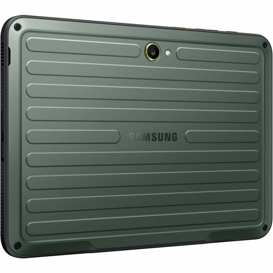 Samsung Galaxy Tab Active5 Pro 5G Enterprise Edition Rugged Tablet - 10.1" WUXGA - Qualcomm SM7635 Snapdragon 7s Gen 3 (4 nm) Octa-core - 6 GB - 128 GB Storage - Android 15 - 5G - Green - 1 Each - SM-X358UZGAN45