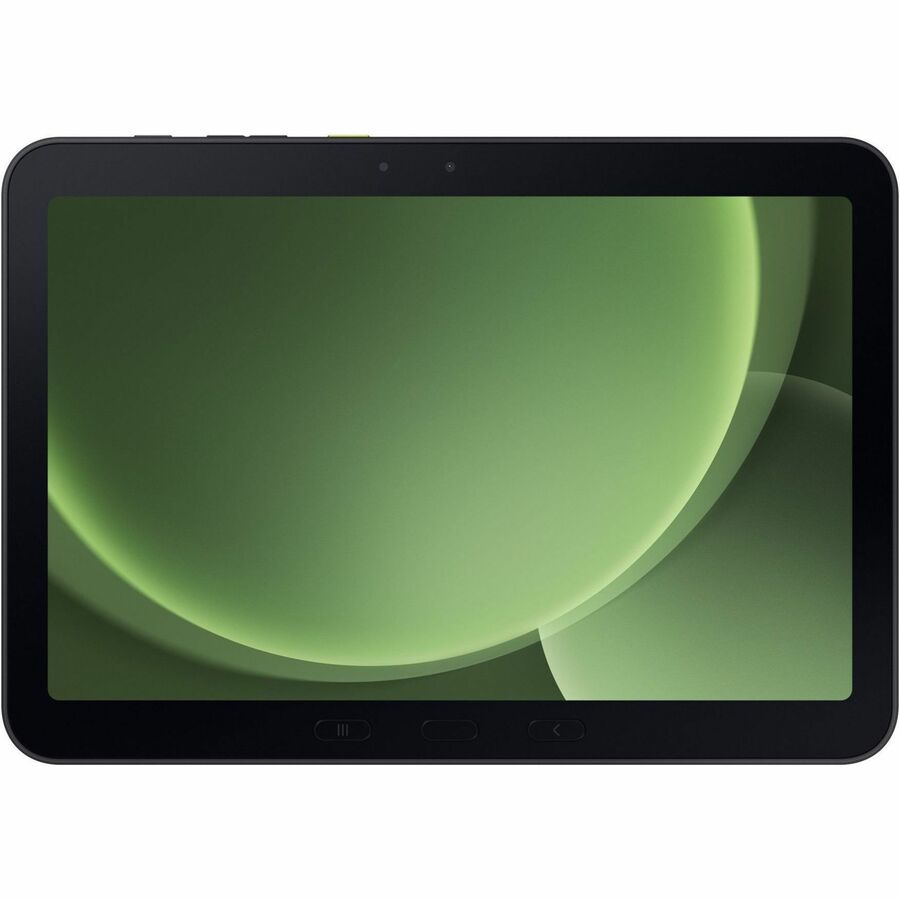Samsung Galaxy Tab Active5 Pro 5G Enterprise Edition Rugged Tablet - 10.1" WUXGA - Qualcomm SM7635 Snapdragon 7s Gen 3 (4 nm) Octa-core - 6 GB - 128 GB Storage - Android 15 - 5G - Green - 1 Each - SM-X358UZGAN45