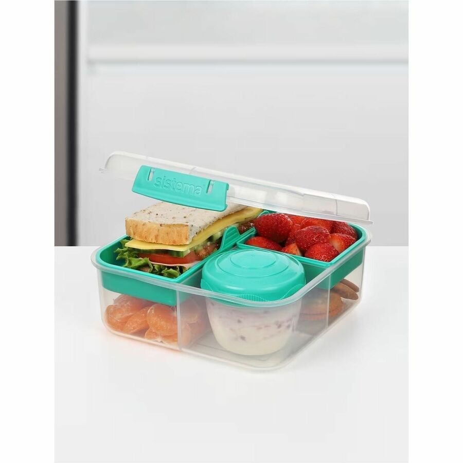 Sistema 1.25L Bento Cube TO GO With Yogurt Pot - 2168553C