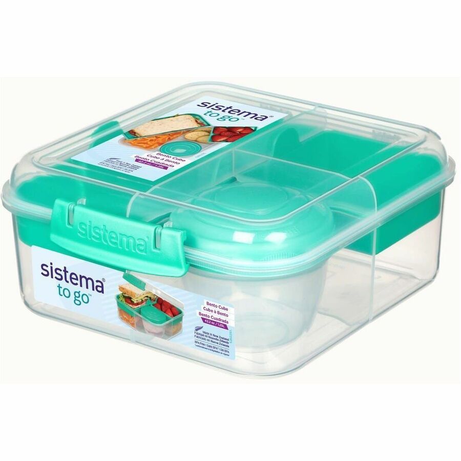 Sistema 1.25L Bento Cube TO GO With Yogurt Pot - 2168553C