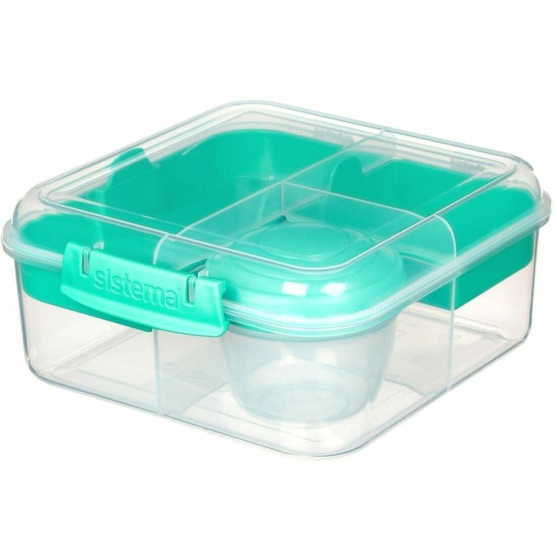Sistema 1.25L Bento Cube TO GO With Yogurt Pot