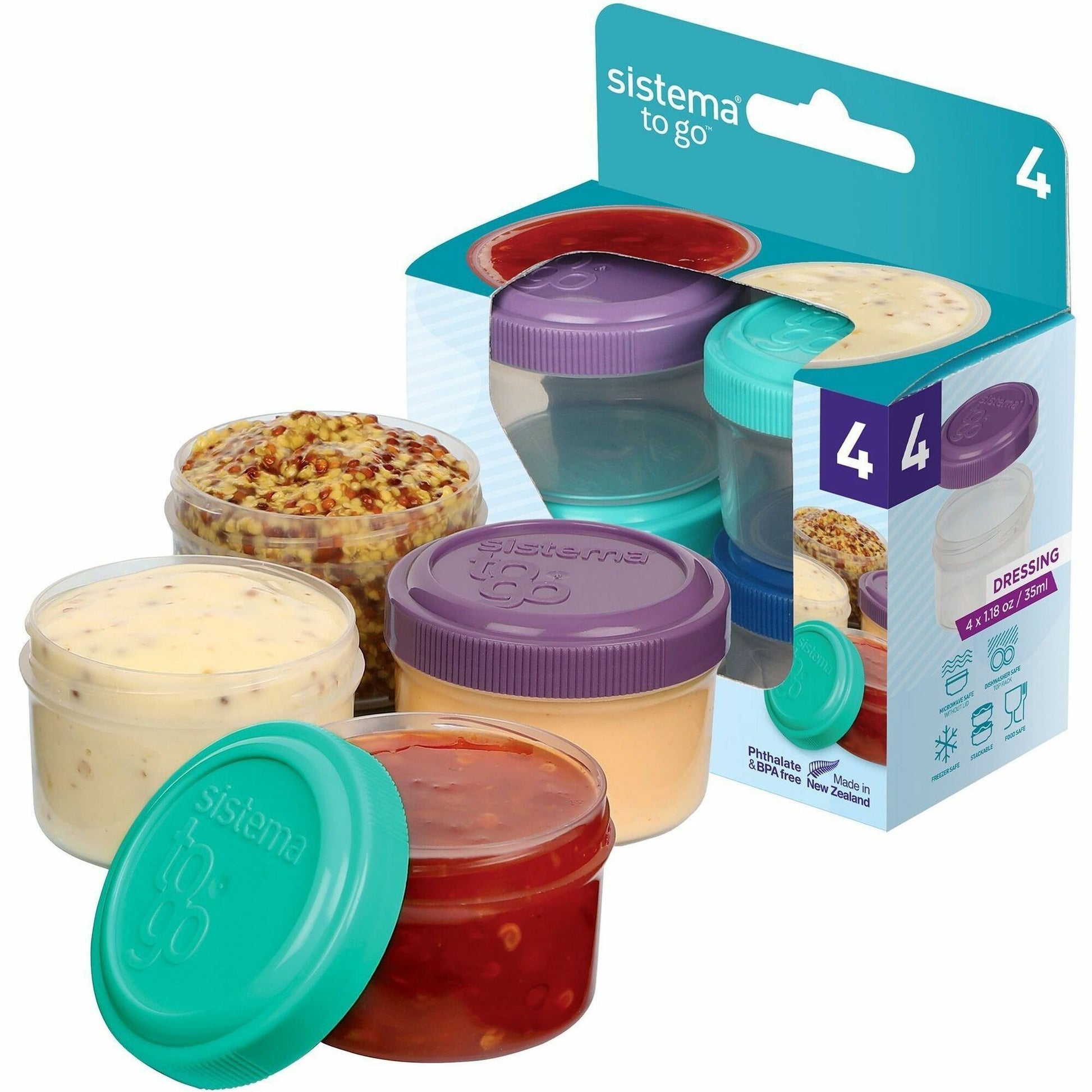 Sistema Dressing To Go Container