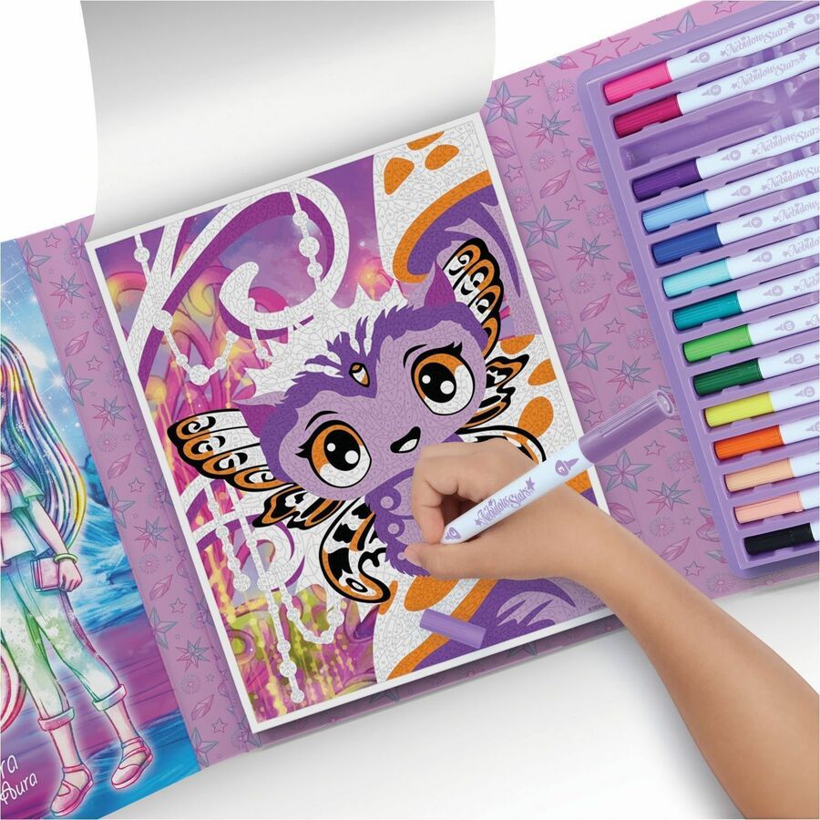Nebulous Stars Color by Number Book Set - Mystery Printed Book - TT11382