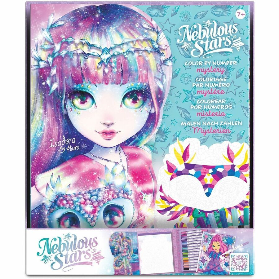 Nebulous Stars Color by Number Book Set - Mystery Printed Book - TT11382