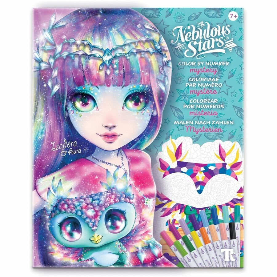 Nebulous Stars Color by Number Book Set - Mystery Printed Book - TT11382