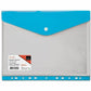 OFFISMART Poly Binder Pocket with Snap, Side Load - A00209
