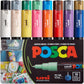 uniball&#8482; POSCA PC-1M, Water-Based Paint Markers, (16 Pack)
