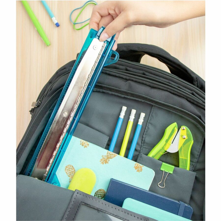 Bostitch Binder 3-Hole Punch, Assorted Colors - RBHP-4C