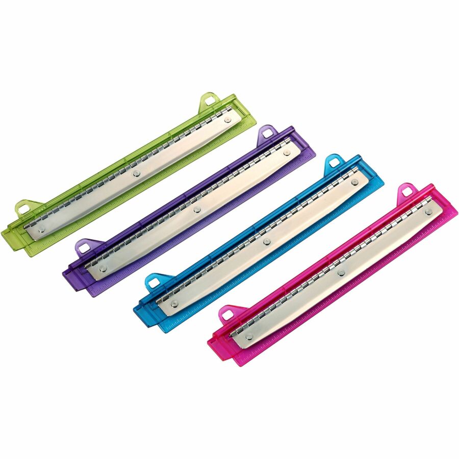Bostitch Binder 3-Hole Punch, Assorted Colors - RBHP-4C
