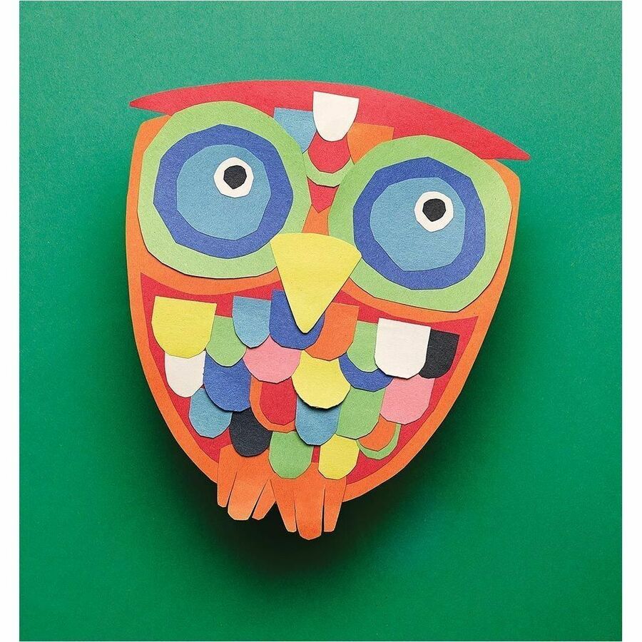 Prang Construction Paper, Orange, 12" x 18" , 50 Sheets - P6607-0001
