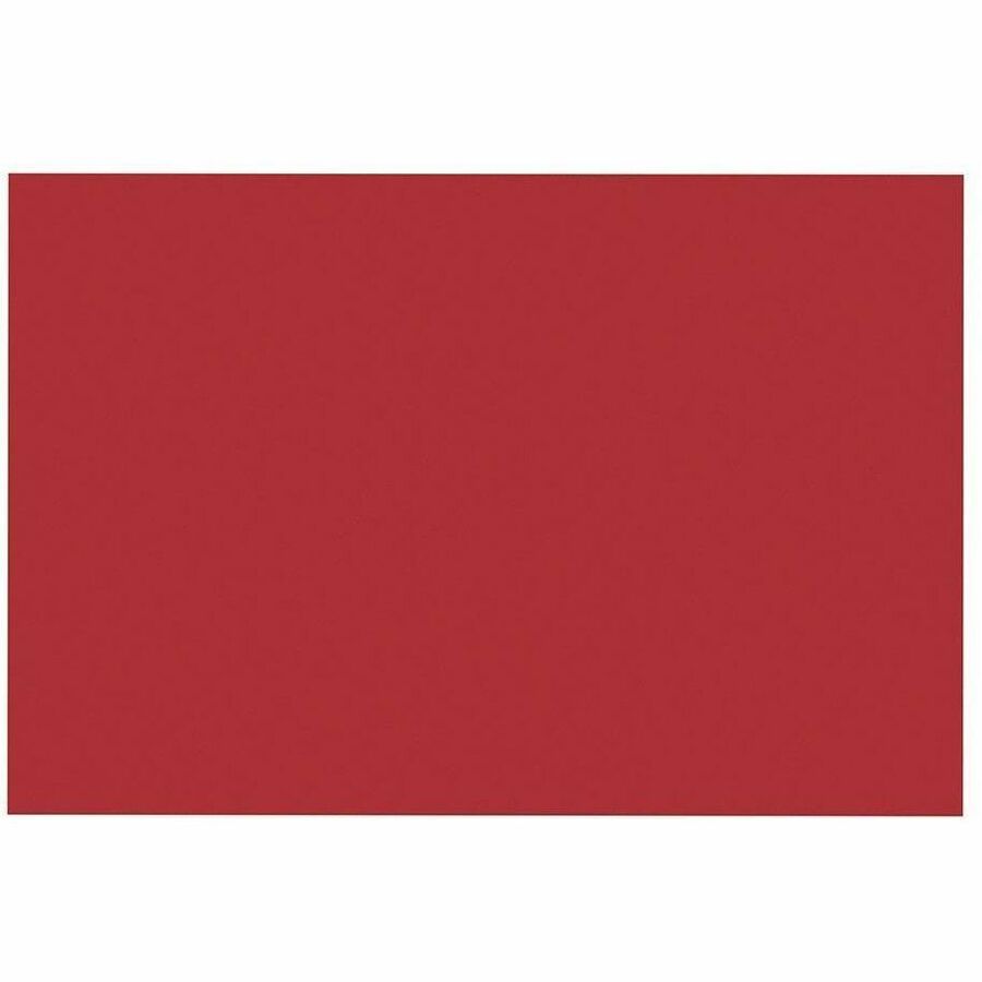 Prang Construction Paper, Holiday Red, 12" x 18" , 50 Sheets - P9907-0001