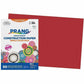 Prang Construction Paper, Holiday Red, 12" x 18" , 50 Sheets