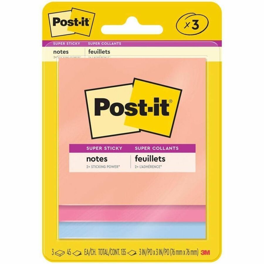 Post-it&reg; Summer Joy Adhesive Note