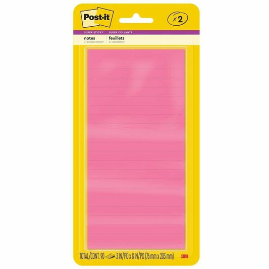 Post-it&reg; Super Sticky Adhesive Note