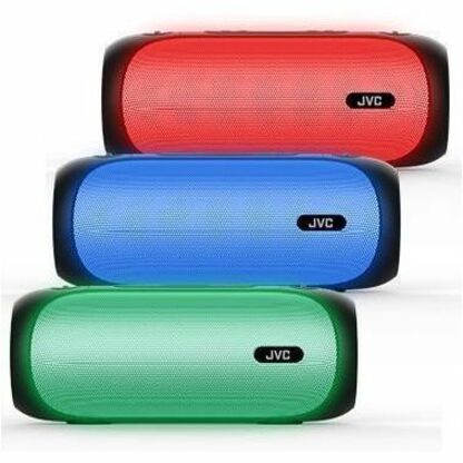 JVC SP-PA7BT Portable Bluetooth Speaker System - 30 W RMS - Google Assistant, Siri Supported - Black - SP-PA7BT