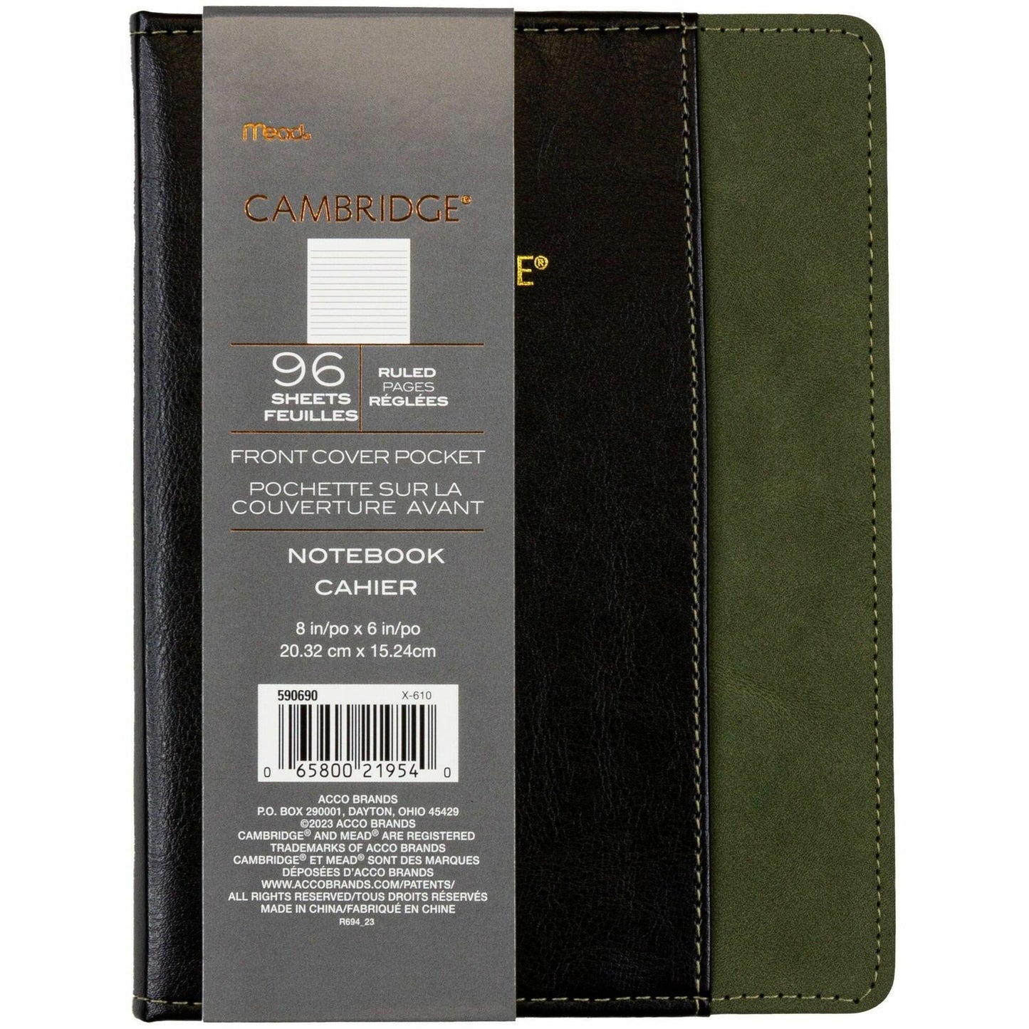 Cambridge Front Pocket Notebook