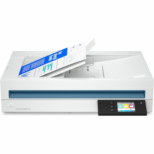 HP Scanjet Enterprise Flow N4600 FNW1 Flatbed/ADF Scanner - White