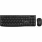IntekView Wireless Bilingual Keyboard and Mouse Combo | Ergonomic Office Set - KM100WL