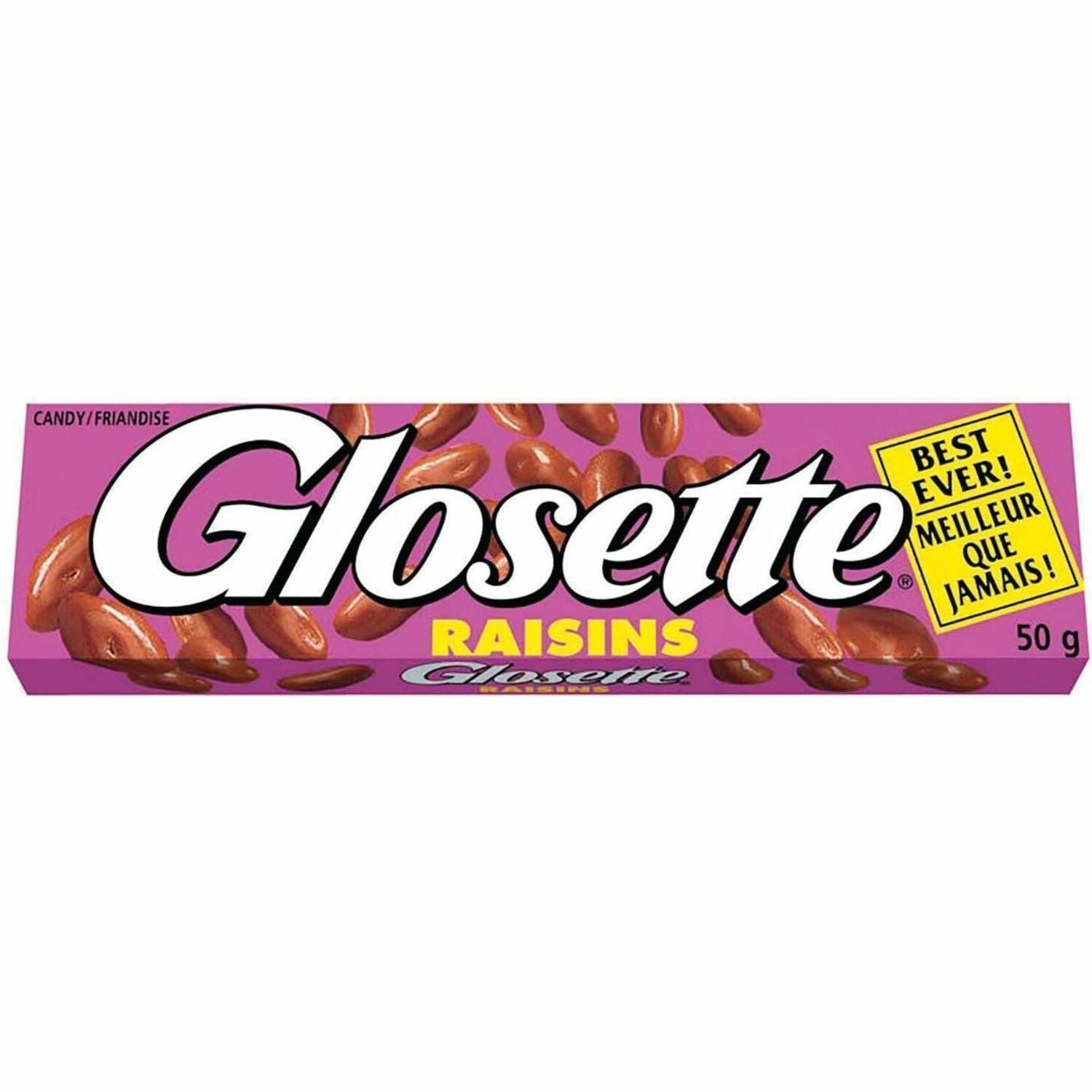 GLOSETTE Chocolatey Coated Raisins Candy