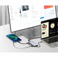 Belkin 6-Port USB-C Hub - USB-C to 2xUSB-A, 1xUSB-C, 1xEthernet, 1x8K HDMI, 1xSD Reader - Docking Station - Grey - AVC008FQSGY-V2