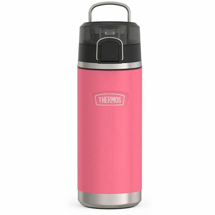 Thermos 530mL Icon Series Stainless Steel Water Bottle with Spout, Hot Pink