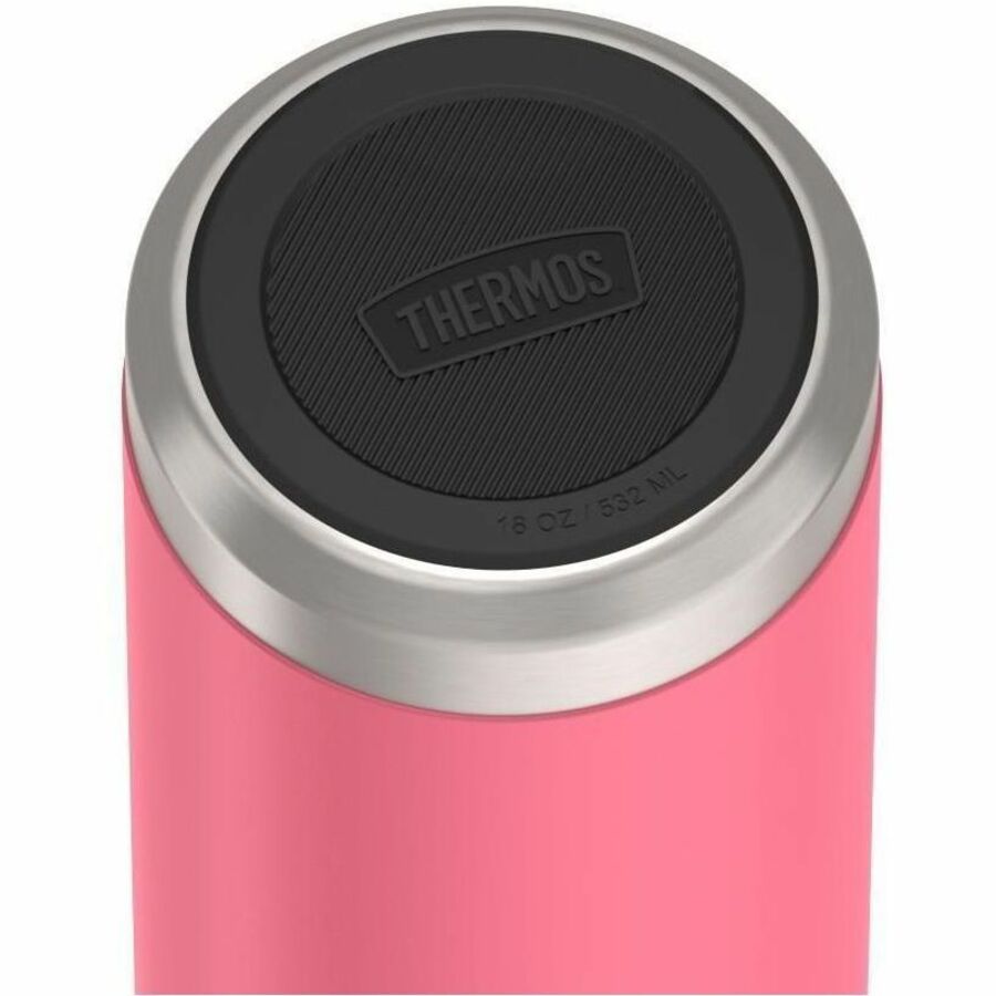 Thermos 530mL Icon Series Stainless Steel Water Bottle with Spout, Hot Pink - IS2502HP4