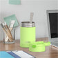 Thermos Green Stainless Steel FUNtainer Food Jar w/ Folding Spoon 470mL - F31104LM6