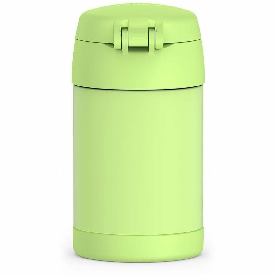 Thermos Green Stainless Steel FUNtainer Food Jar w/ Folding Spoon 470mL - F31104LM6