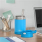 Thermos Electric Blue Stainless Steel FUNtainer Food Jar w/ Folding Spoon 470mL - F31104BL6