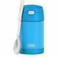 Thermos Electric Blue Stainless Steel FUNtainer Food Jar w/ Folding Spoon 470mL - F31104BL6