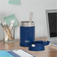 Thermos Navy Stainless Steel FUNtainer Food Jar w/ Folding Spoon 470mL - F31104NY6