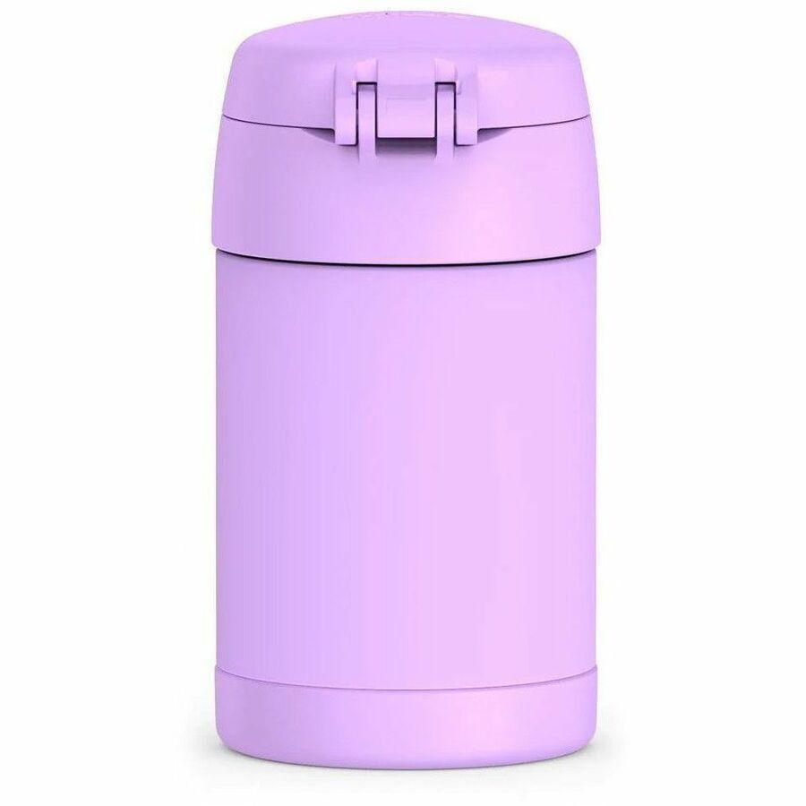 Thermos Electric Purple Stainless Steel FUNtainer Food Jar w/ Folding Spoon 470 - F31104LV6