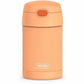 Thermos Orange Stainless Steel FUNtainer Food Jar w/ Folding Spoon 470mL