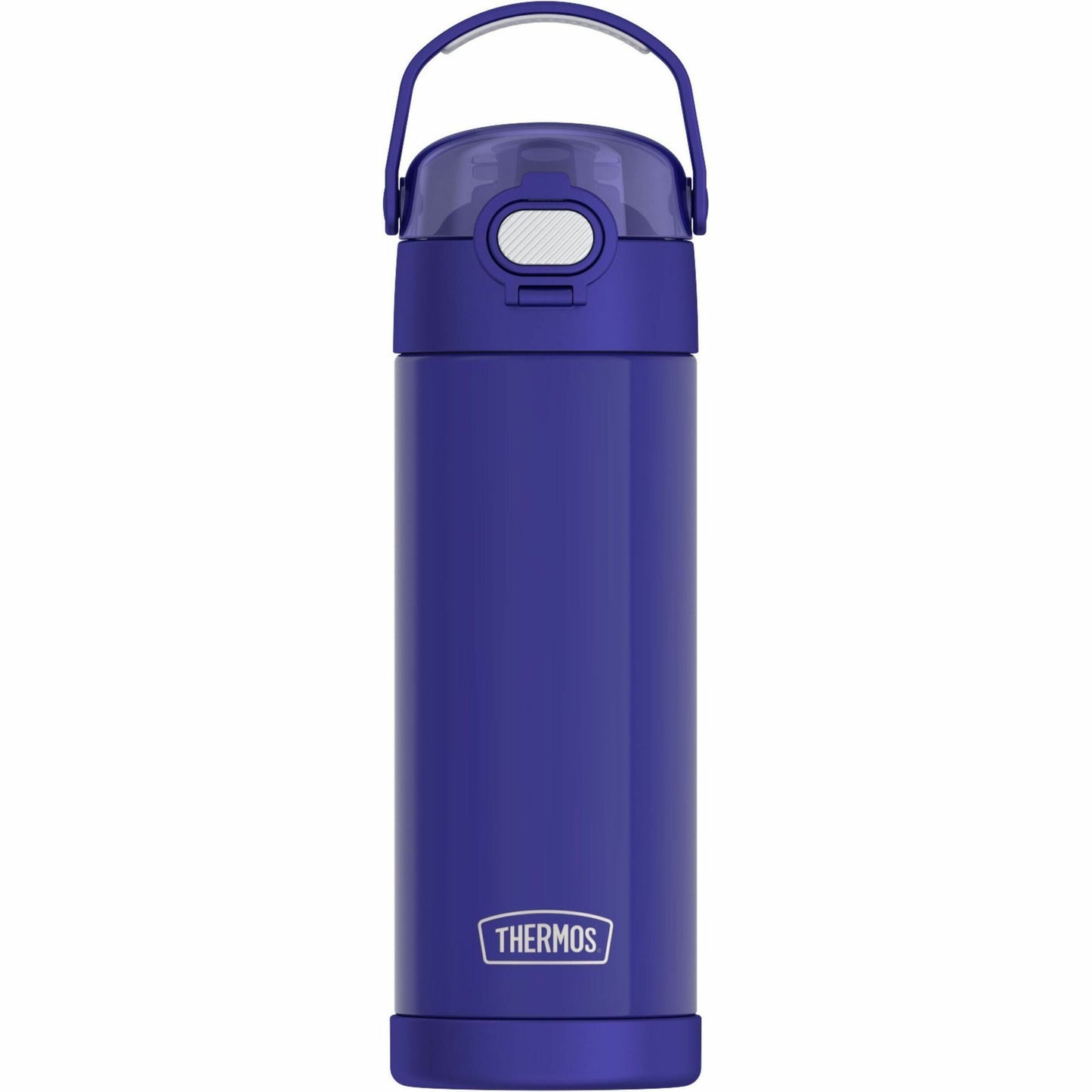 Thermos Deep Violet Stainless Steel Water Bottle w/ Spout & Locking Lid 470ml