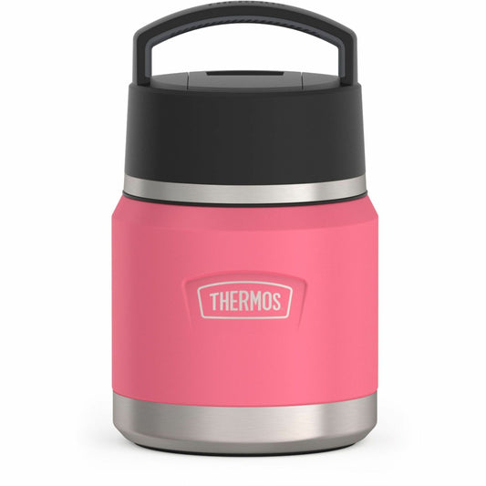 Thermos Pink Stainless Steel Food Jar w/ Spoon 355ml