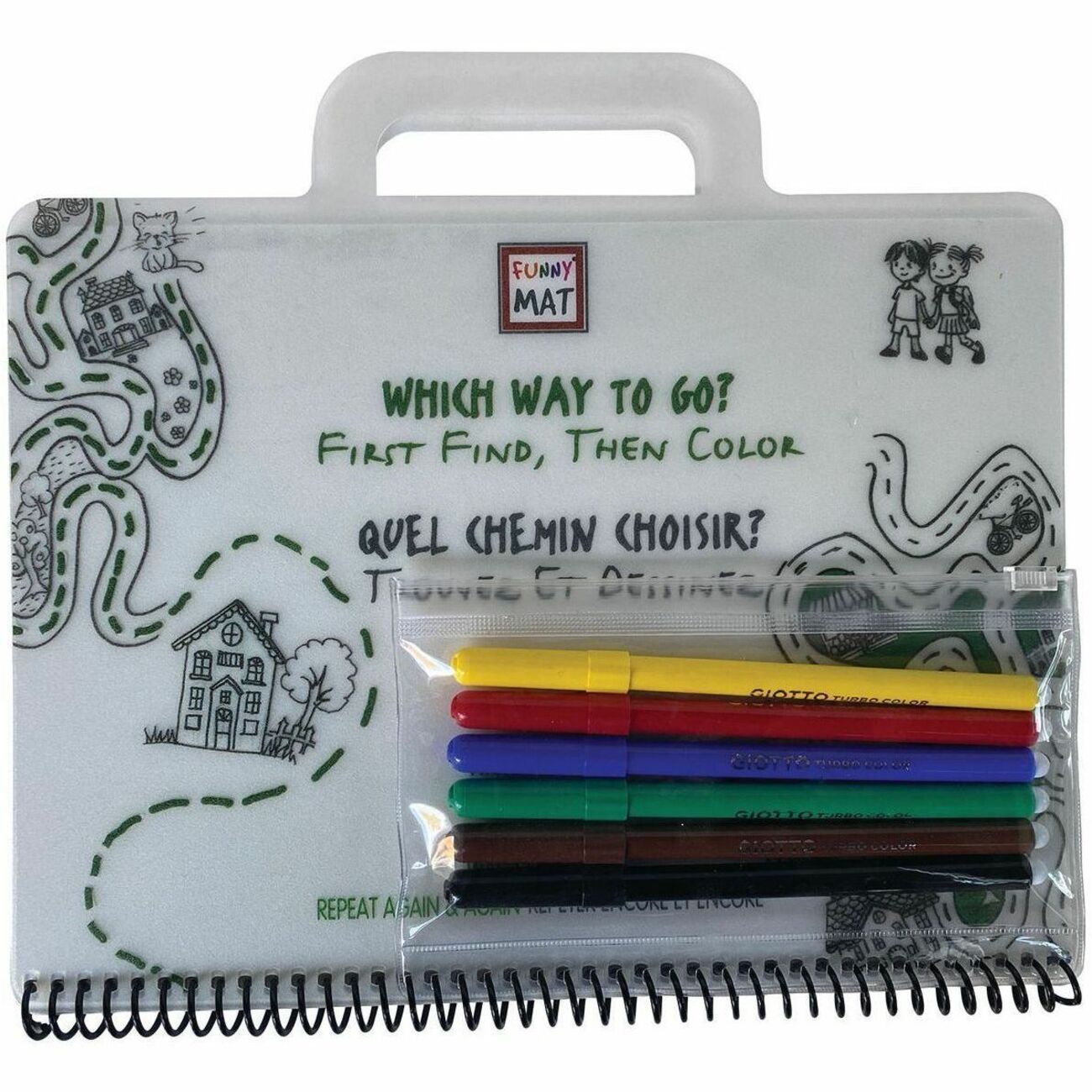 Funny Mat Paint Activity Kit