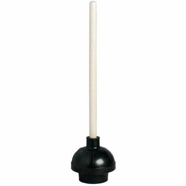 M2 Professional Heavy-Duty Plunger with Wood Handle