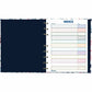 Blueline NotePro Notebook, Fashion Collection, Hard Cover, Twin-Wire Binding, 192 Pages, 9-1/4" x 7-1/4" , FSC Certified, Recycled Paper, Tranquil Blooms - A9C.01