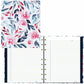 Blueline NotePro Notebook, Fashion Collection, Hard Cover, Twin-Wire Binding, 192 Pages, 9-1/4" x 7-1/4" , FSC Certified, Recycled Paper, Tranquil Blooms