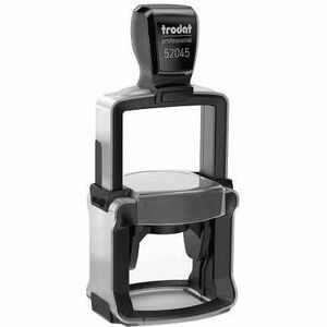 Derome 52045 Professional Circular Self-Inking Stamp