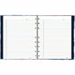 Blueline NotePro Notebook, Fashion Collection, Hard Cover, Twin-Wire Binding, 192 Pages, 9-1/4" x 7-1/4" , FSC Certified, Recycled Paper, Midnight Floral - A9C02
