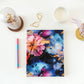 Blueline NotePro Notebook, Fashion Collection, Hard Cover, Twin-Wire Binding, 192 Pages, 9-1/4" x 7-1/4" , FSC Certified, Recycled Paper, Midnight Floral - A9C02